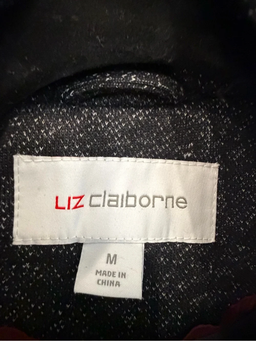 NWT Liz Claiborne Womens Hooded Wool-Blend Coat Charcoal Gray